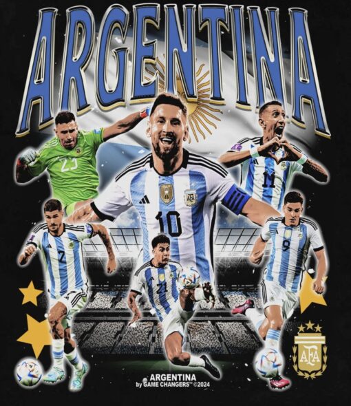 ARGENTINA By Game Changers 2024 T-Shirt