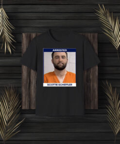 Arrested Scottie Scheffler Mugshot T-Shirt