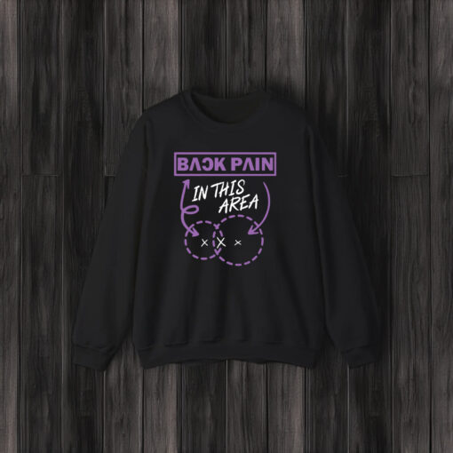 Back Pain In This Area Shirts