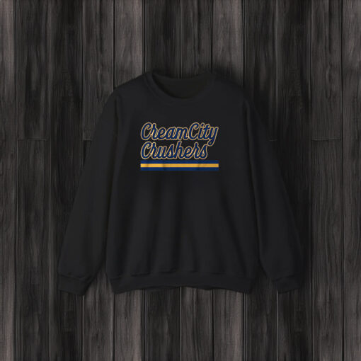 Cream City Crushers T-Shirts Hoodie - Milwaukee Baseball