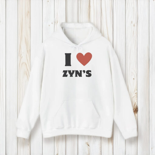 I Love Heart Zyns Shirts