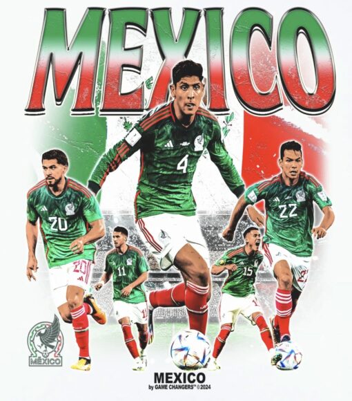 MEXICO By Game Changers 2024 T-Shirt