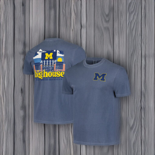 Michigan Wolverines Unisex Hyper Local Stadium Gates T-Shirt