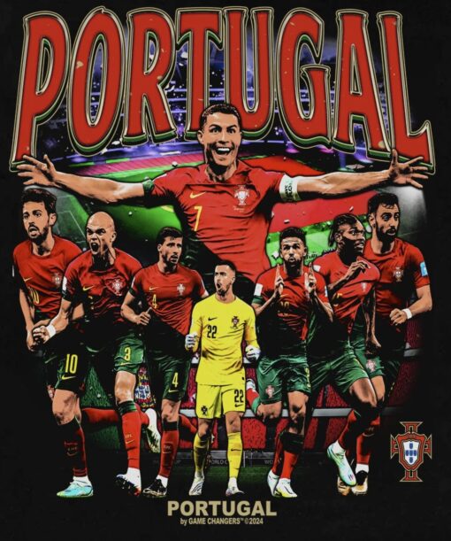 PORTUGAL By Game Changers 2024 Shirt Black