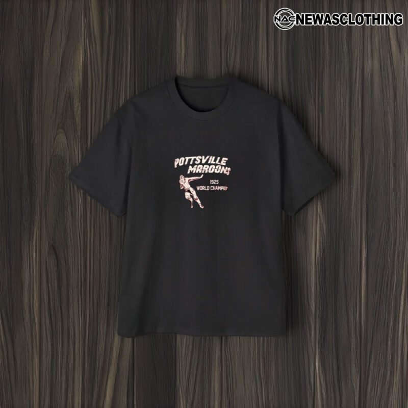 Pottsville Maroons 1925 Nfl Champions T-Shirt1