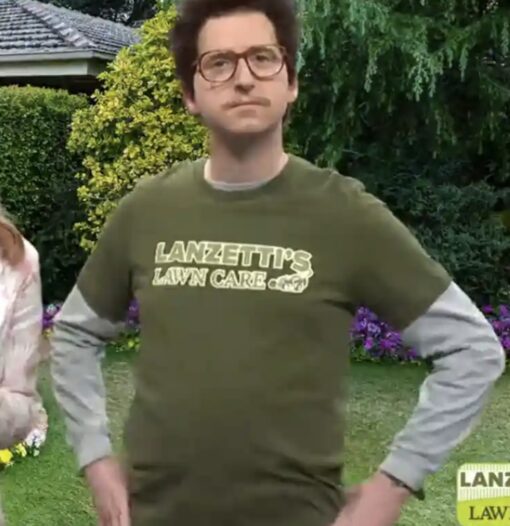 Saturday Night Live Lanzetti’s Lawn Care T-Shirt