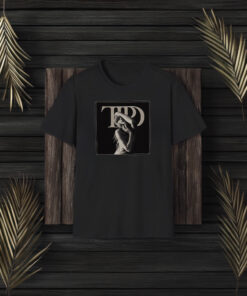 Taylor Swift The Tortured Poets Department Black Photo T-Shirt