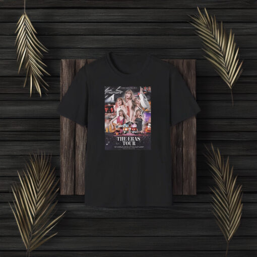 Taylor The Eras Tour Lights Camera Bitch Smile T-Shirts