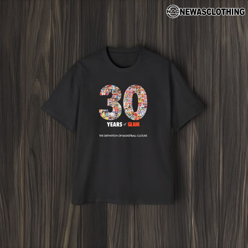 30 Years Of Slam The Definition Of Basketball Culture Images Allen Iverson T-Shirt2