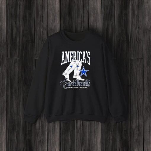 America’s Sweethearts Dallas Cowboys Cheerleaders Boots T-Shirt3