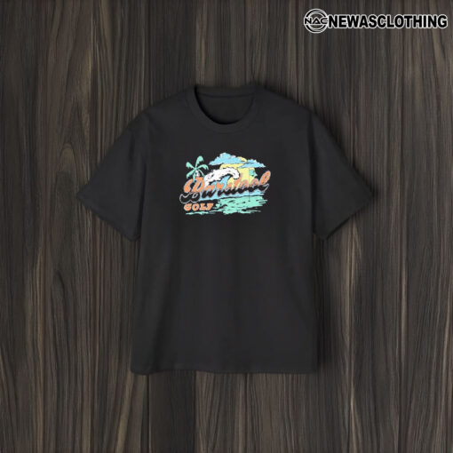 Barstool Golf Beach Wave T-Shirt2