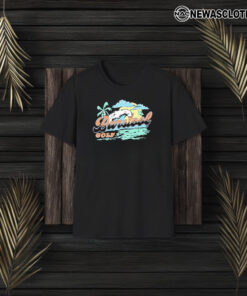 Barstool Golf Beach Wave T-Shirt3