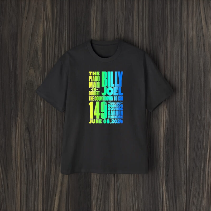 Billy Joel Madison Square Garden New York 2024 T-Shirts2