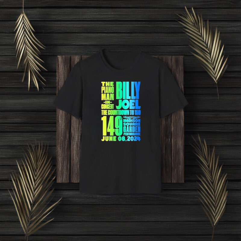 Billy Joel Madison Square Garden New York 2024 T-Shirts3