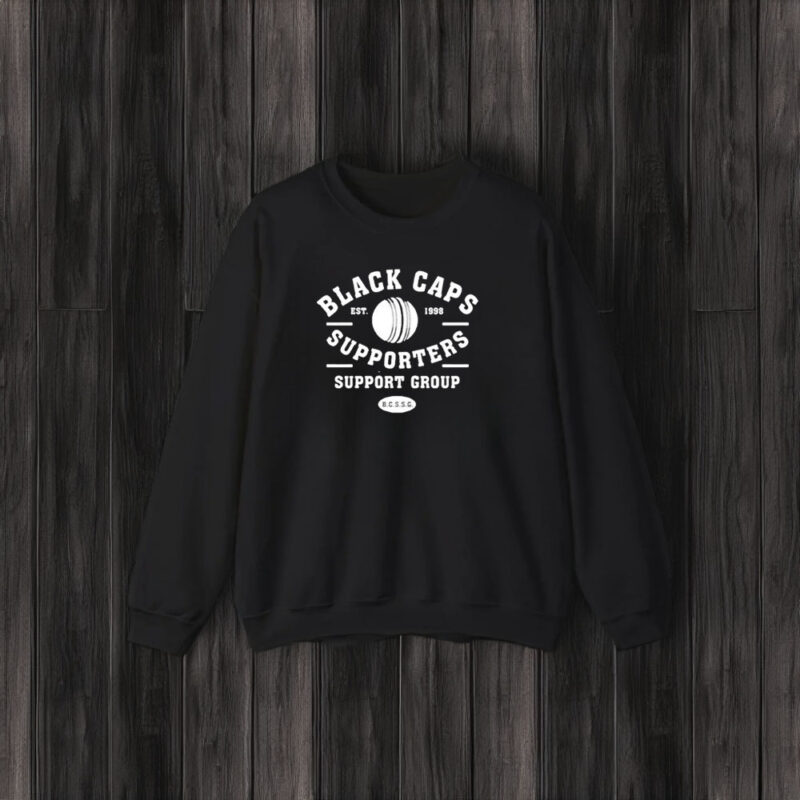 Black Caps Supporters Est 1998 Support Group BCSSG T-Shirt