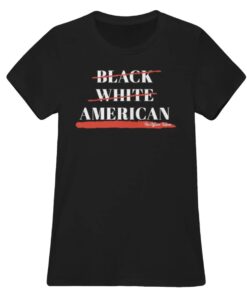 Black White American 2024 T-Shirts