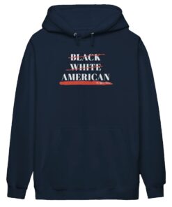 Black White American Hoodies Shirt