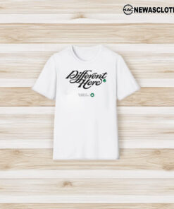 Boston Celtics Different Here T-Shirt3