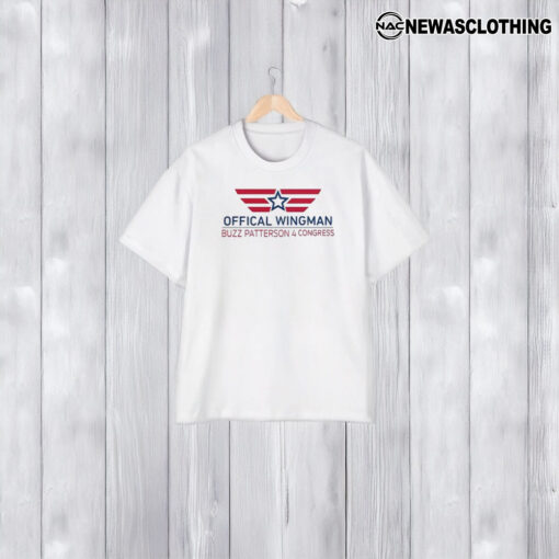 Buzz Patterson Wingman Buzz Patterson 4 Congress T-Shirt1