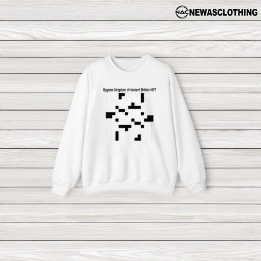 Bygone Kingdom Of Ancient Britain Nyt Crossword Clue T-Shirt