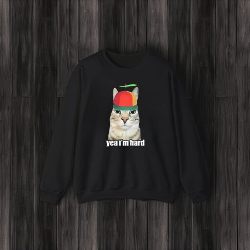 Cat Yea Im Hard T-Shirt3