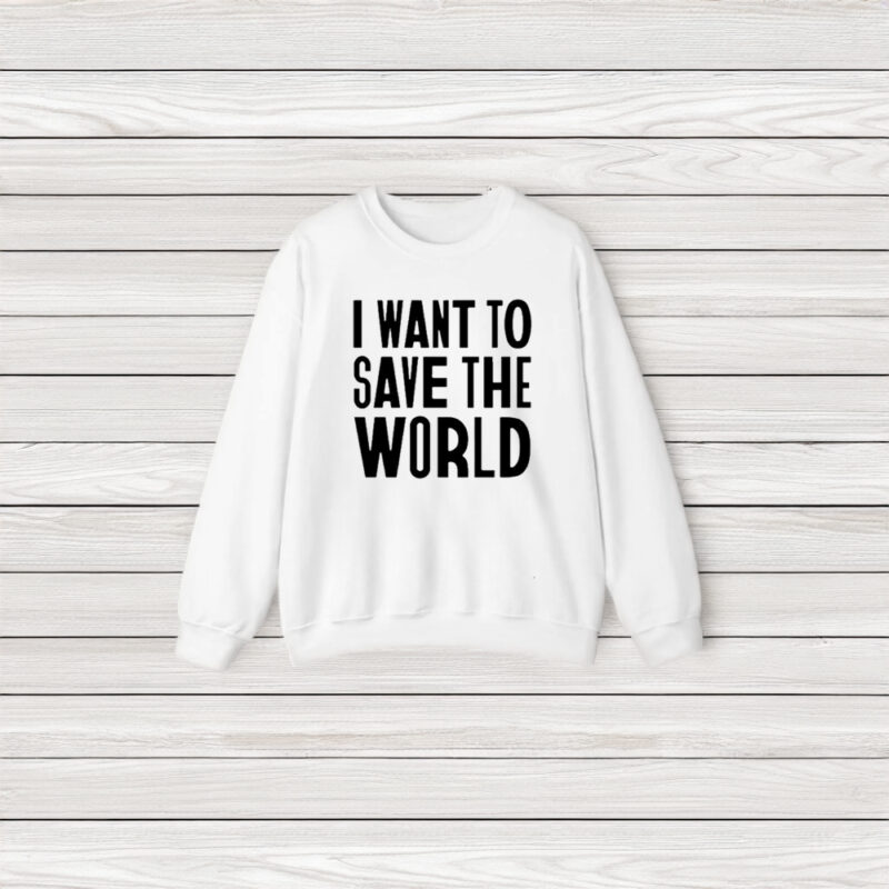 Chris Packham I Want To Save The World T-Shirt3