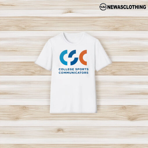 College Sports Communicators Logo T-Shirt3