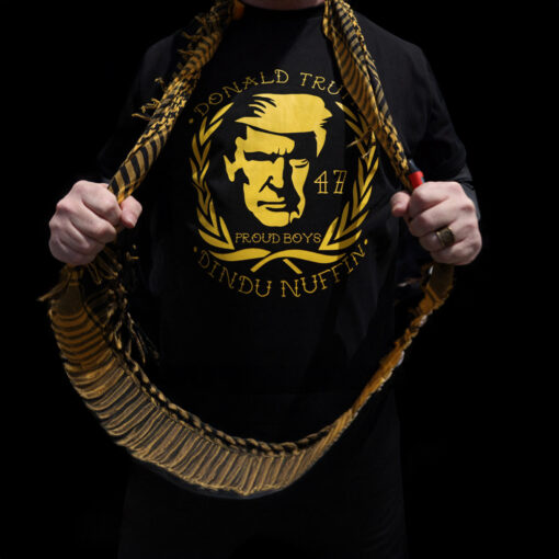 Donald Trump 47 Proud Boys Dindu Nuffin Shirt