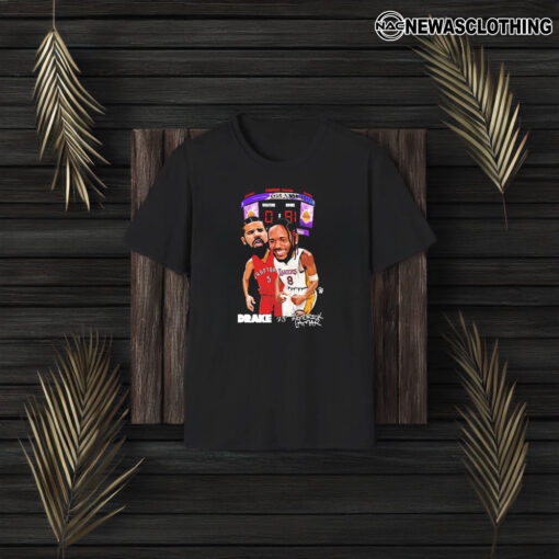 Drake Vs Kendrick Lamar Stapl’es Center Los Angeles Lakers Kdot 81 Pts T-Shirt