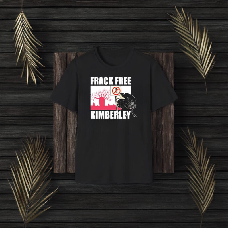 Envirokimberley Frack Free Kimberley Lizard T-Shirt