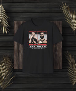 Fanmio A Full Violence Presents Nate Diaz Masvidal Sat July 6 T-Shirt3