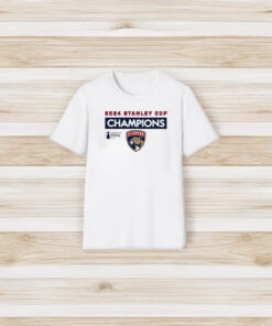 Florida Panthers 2024 Stanley Cup Champions Roster T-Shirt3