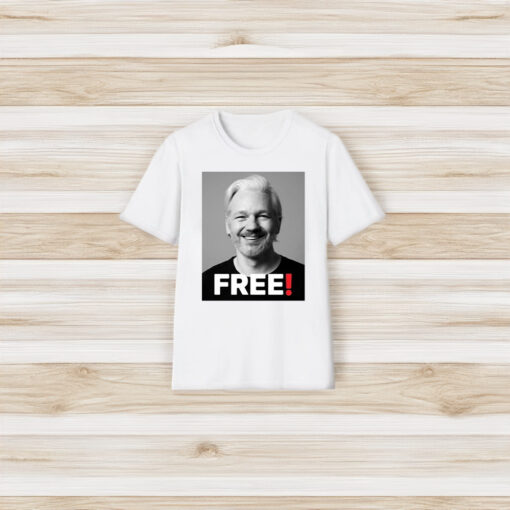 Free Julian Assange T-Shirt