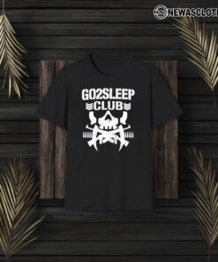 Go2sleep Club Skull And Gun T-Shirt