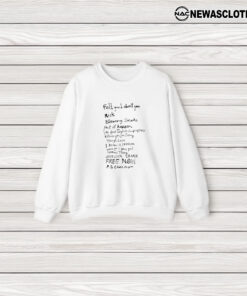 Gracieabrams The Secret Of Us Tracklist T-Shirt