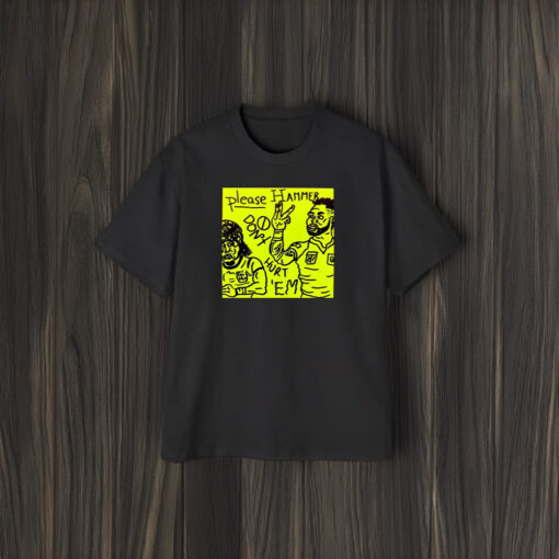 Hammer Time Badly Drawn Rugby League T-Shirt2