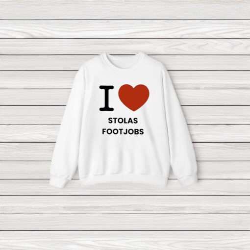 I Love Stolas Footjobs T-Shirt3