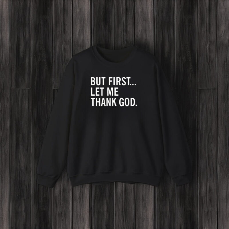 Joe Mazzulla’s Wearing But First Let Me Thank God T-Shirts