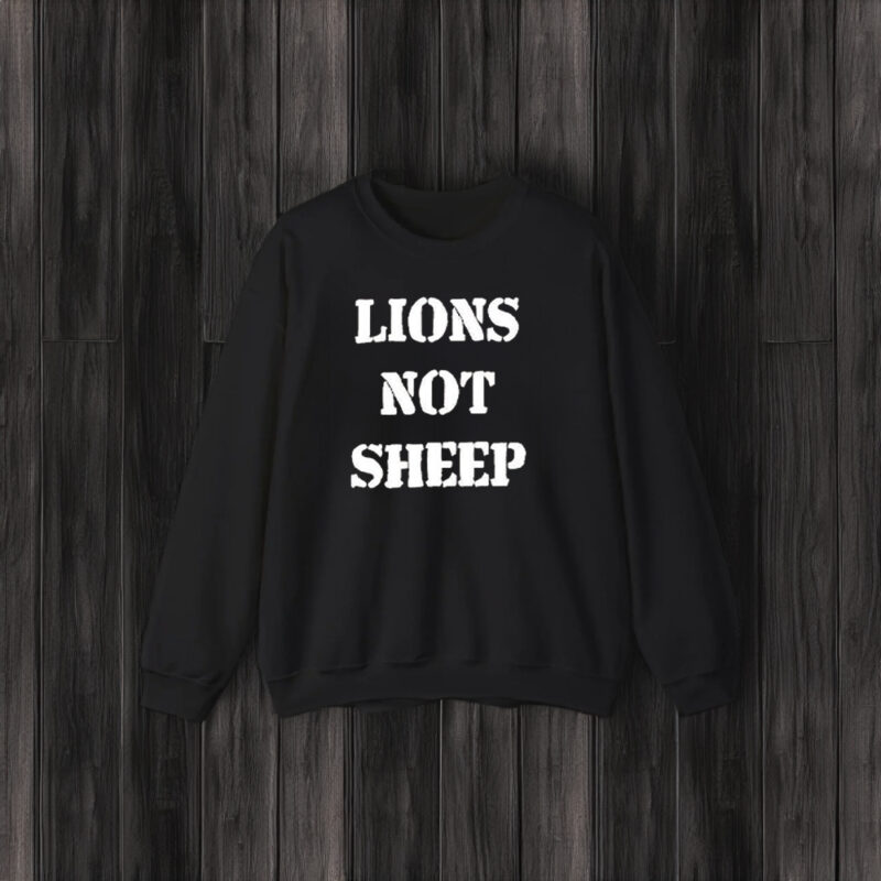 Julian Edelman Lions Not Sheep 2024 T-Shirt