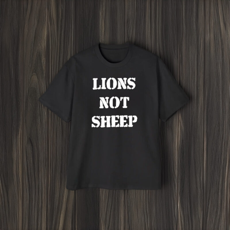 Julian Edelman Lions Not Sheep 2024 T-Shirt2