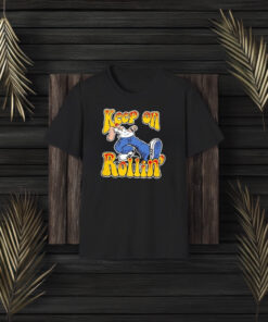 Keep On Rollin Limp Bizkit In The Style Of R Crumb’s Keep On Truckin T-Shirt