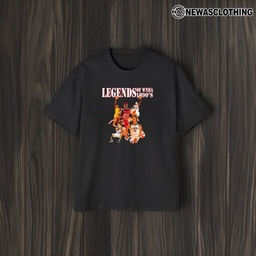 Legends Of Wnba 1990’s Women’s Player Images T-shirt2