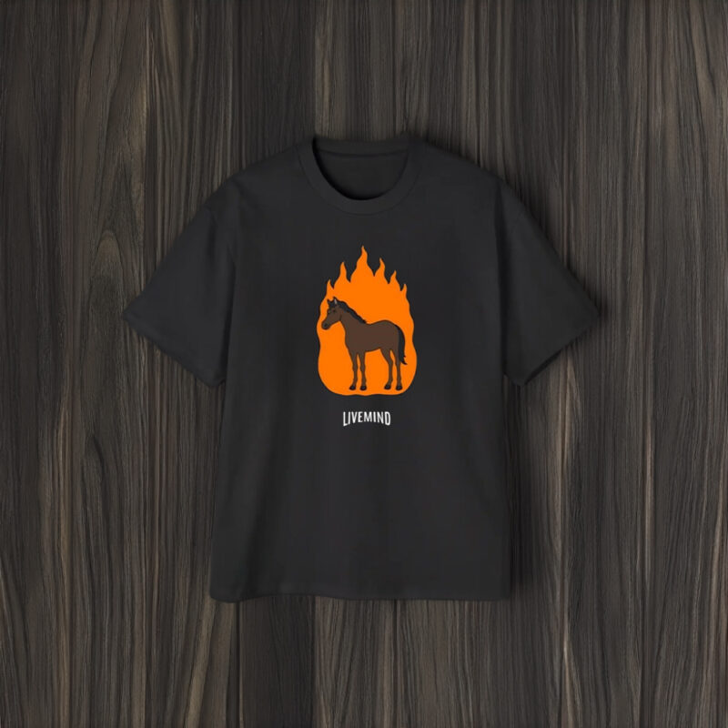 Livemind Tour Horse Fire T-Shirt1