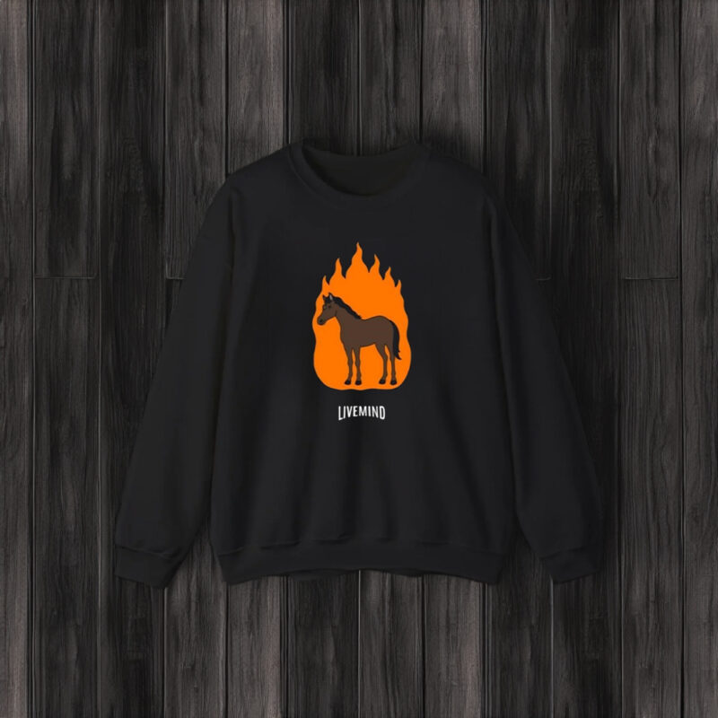 Livemind Tour Horse Fire T-Shirt3