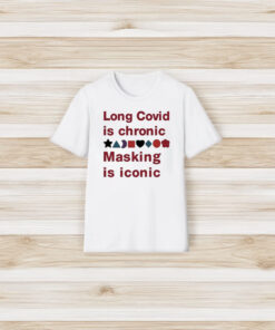 Long Covid Is Chronic Masking Is Iconic T-Shirt