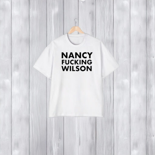 Nancy Wilson NFW Baseball T-Shirt1