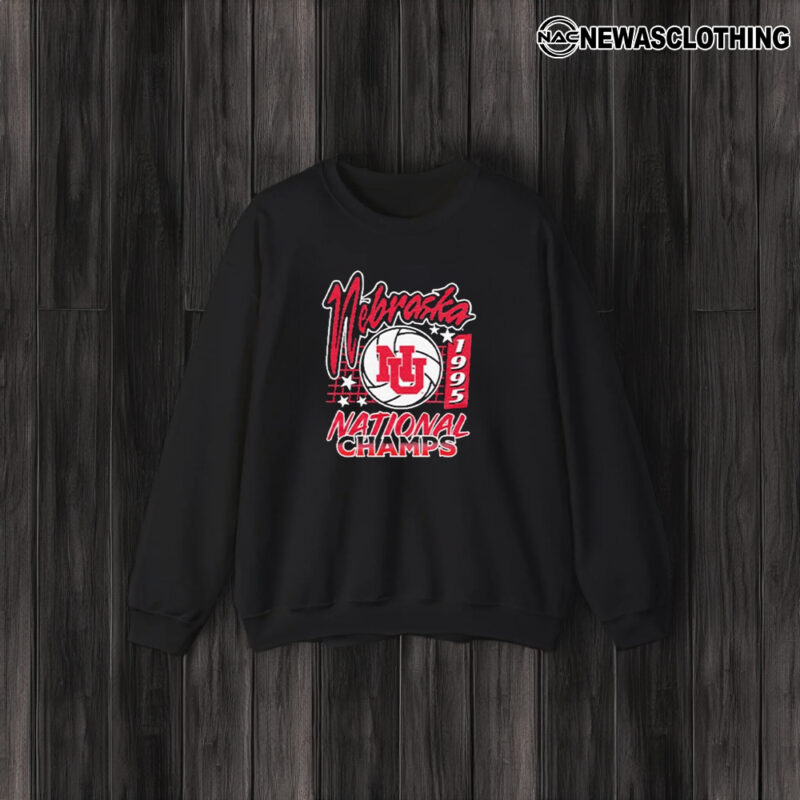 Nebraska Volleyball 1995 National Champs T-Shirt