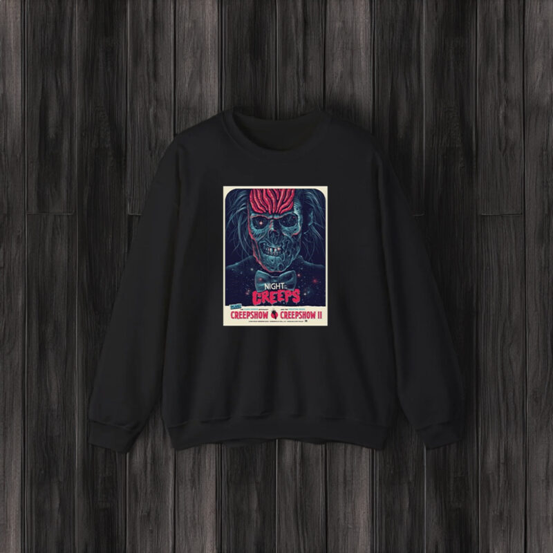 Night Of The Creeps The Classic Horror Anthology And The Terrifying Sequel T-shirt