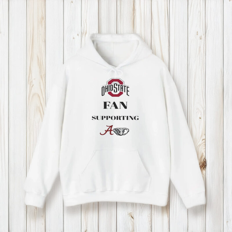 Ohio State Fan Supporting Alabama T-Shirt1