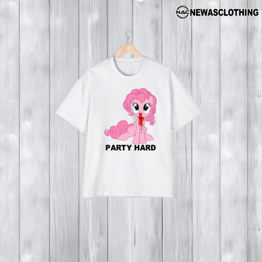 Party Hard Pony T-Shirt1